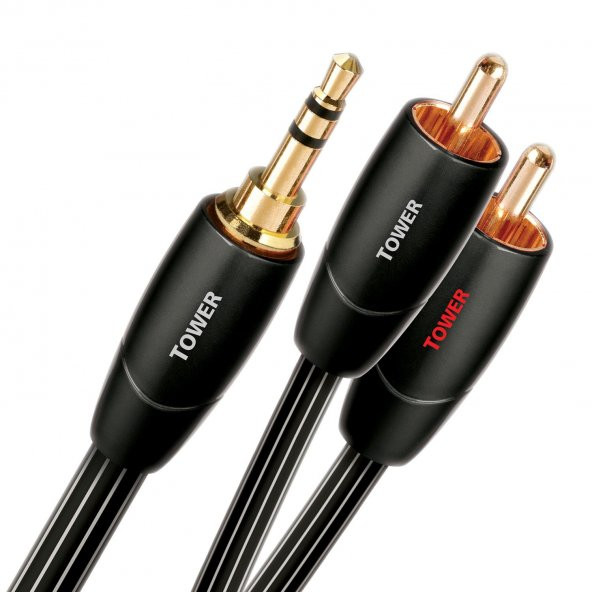 Audioquest Tower 3,5mm-RCA Kablo-3MT