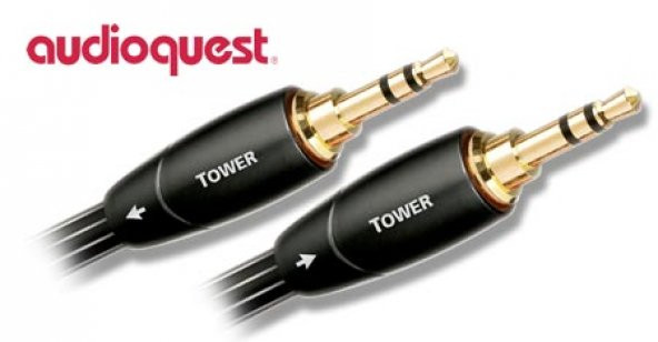 Audioquest Tower 3,5mm-3,5mm AUX Kablo 1 mt