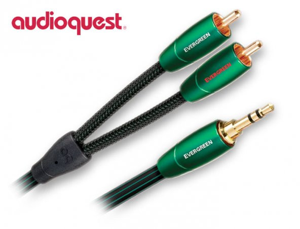 Audioquest Evergreen 3,5mm-RCA Kablo 2 mt