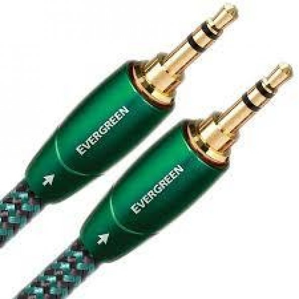 Audioquest Evergreen 3,5mm-3,5mm AUX Kablo 3mt