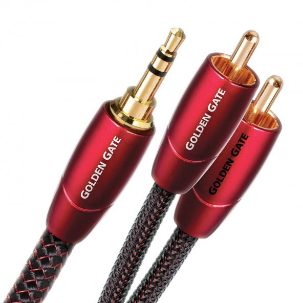 Audioquest Golden Gate 3,5mm-RCA Kablo 1mt