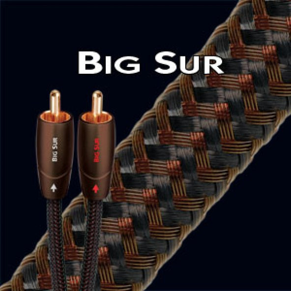 Audioquest Big Sur RCA Kablo 1 mt