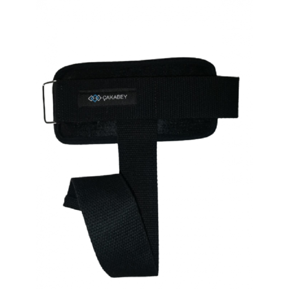 Lifting Straps Siyah Ağırlık Kaldırma Pro Bilek Destekli 1 Çift - 2