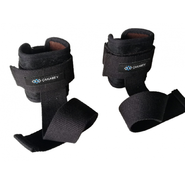 Lifting Straps Siyah Ağırlık Kaldırma Pro Bilek Destekli 1 Çift - 3