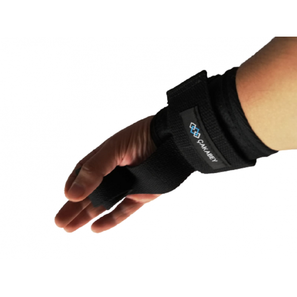 Lifting Straps Siyah Ağırlık Kaldırma Pro Bilek Destekli 1 Çift - 4