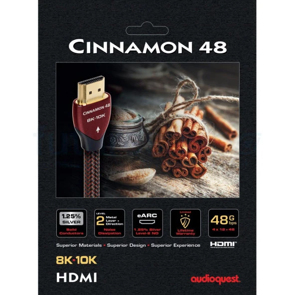 Audioquest Cinnamon 48 HDMI Kablo 2 MT - 2