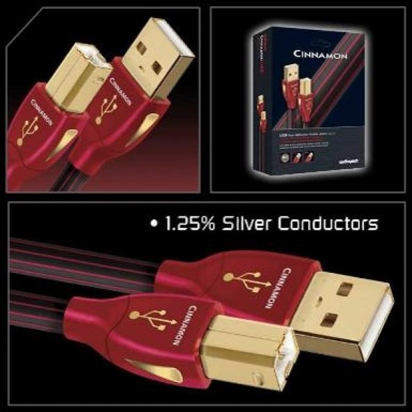 Audioquest Cinnamon USB A-B Kablo 3 mt - 3