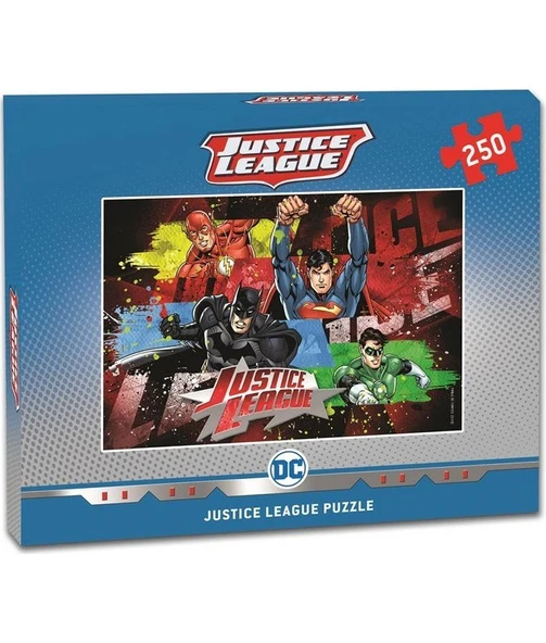 Laço Justice League 250 Parça Çocuk Puzzle 5577