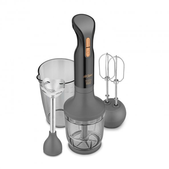 Arzum AR1014 Prostick 1500 Çubuk Blender Seti - Siyah - 2