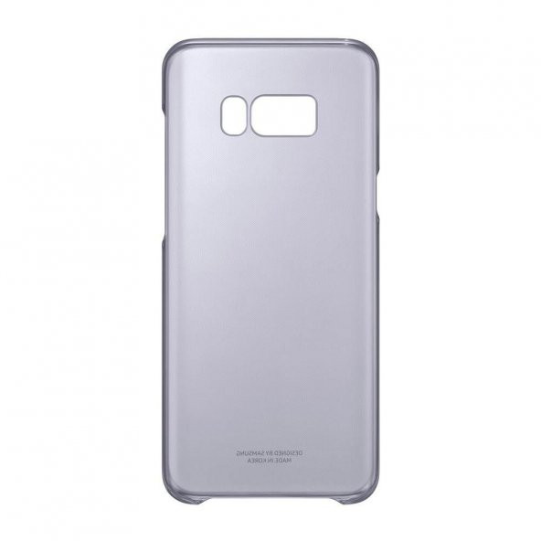 Samsung S8+ Plus Şeffaf Kılıf Mor EF-QG955CVEGWW - 3