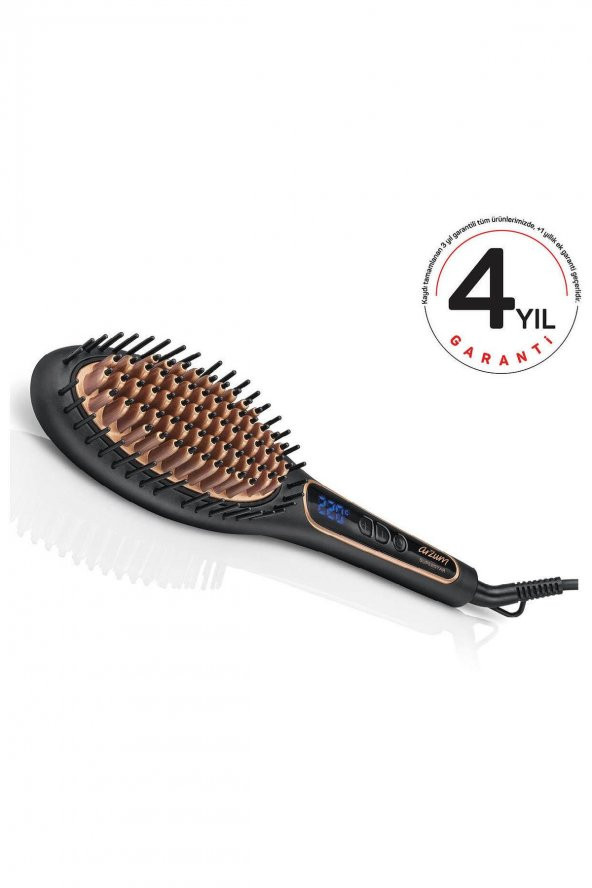 Arzum AR5036 Superstar Saç Düzleştirici Fırça - Siyah