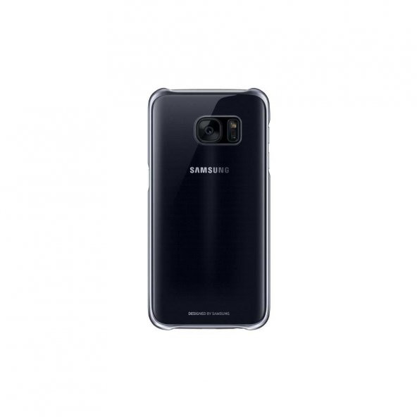 Samsung S7 Clear Cover Kılıf Siyah EF-QG930CBEGWW - 2