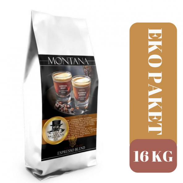 Montana Premium Espresso Blend Çekirdek Kahve 16 Kg