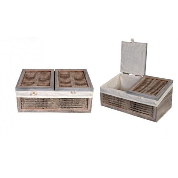 PANALI RİNA AHŞAP PATATES SOĞANLIK RUSTİK - 3