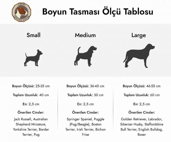 Pablo - Deri Köpek Boyun Tasması - 3