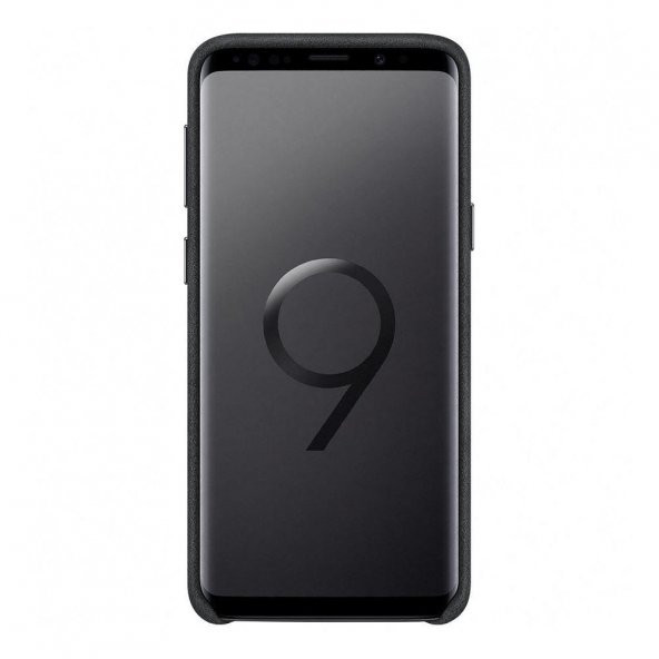 Samsung S9 G960 Alcantara Kılıf Siyah EF-XG960ABEGWW - 3