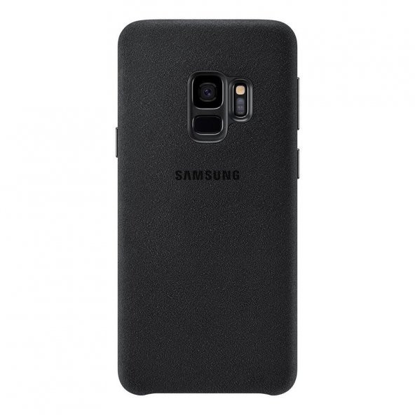 Samsung S9 G960 Alcantara Kılıf Siyah EF-XG960ABEGWW