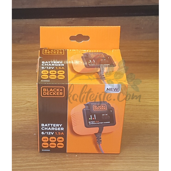 BLACK DECKER BXA21USB 6V12V 72A Akıllı Akü Şarj ve Akü Bakım Cihazı