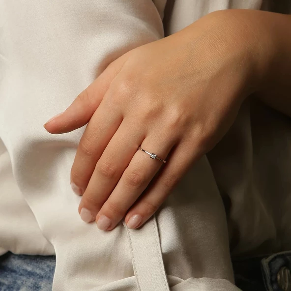 Miracle Tektaş Pırlanta Yüzük ürün görseli 1