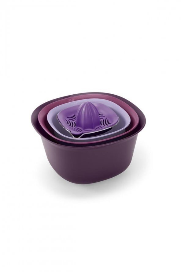 Intro Mor Karıştırma Kabı 5 Parça
