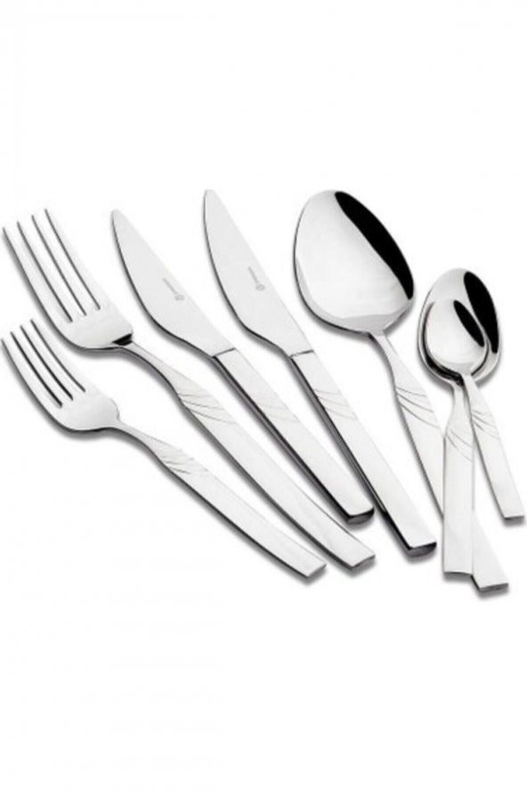 A2383 Kanarya Çatal Kaşık Takımı 84 Parça