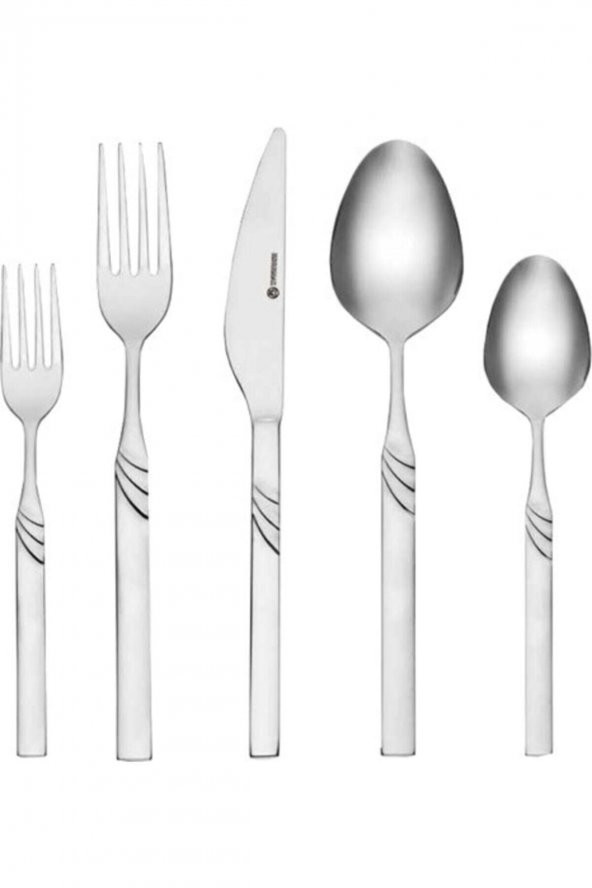 A2383 Kanarya Çatal Kaşık Takımı 84 Parça - 3