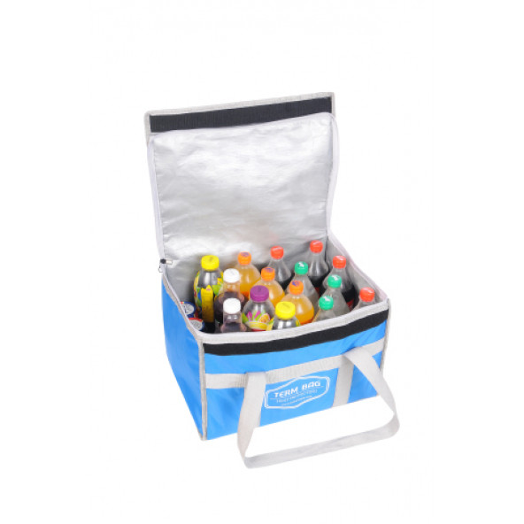 Termbag Katlanabilir 36 Litre Termal Termo Termos Çanta Sıcak Soğuk Tutucu - 5