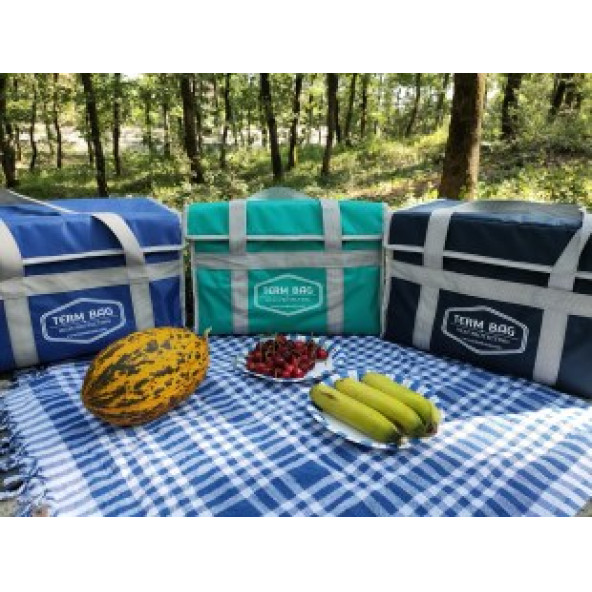 Termbag Katlanabilir 36 Litre Termal Termo Termos Çanta Sıcak Soğuk Tutucu - 6