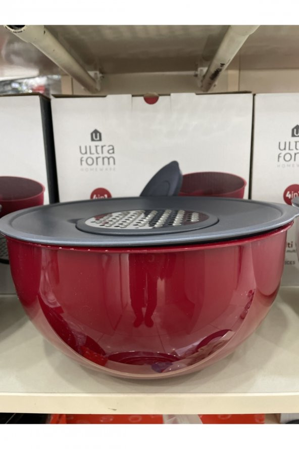 Ultraform 4 Parça Multımıx Set Kırmızı - 3