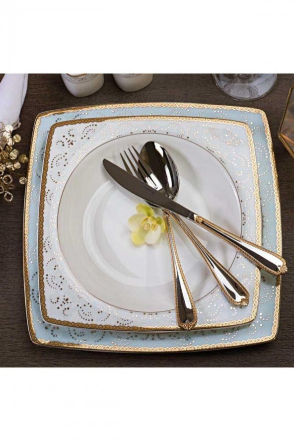 Bone Selection 60 Parça Kare Yemek Takımı A8426
