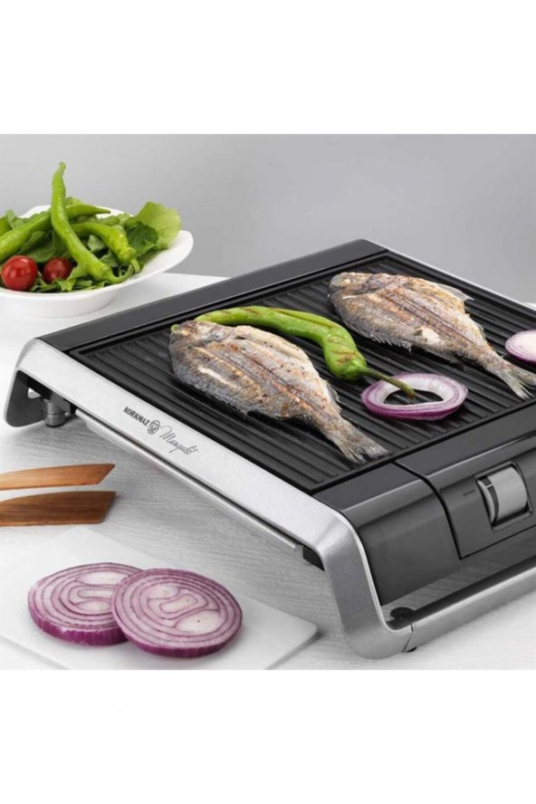 Korkmaz Mangalet Bbq Siyah Granit - 6