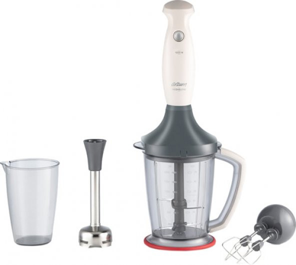 Arzum Ar1107-B Beyaz Megablend 1000 W Blender Seti