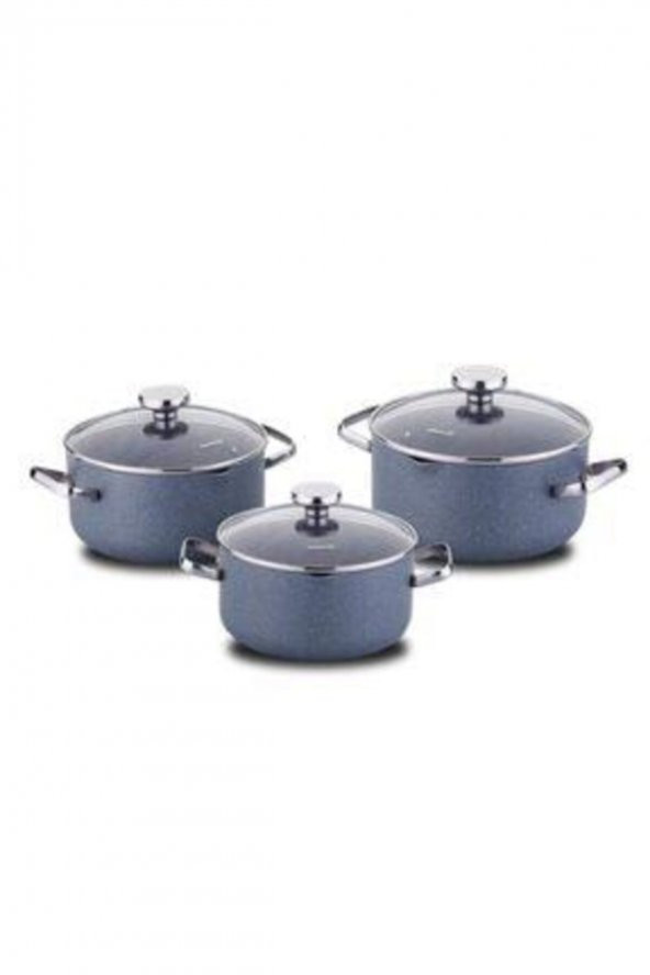 A2863 Stona Jr.6 Parça Tencere Set