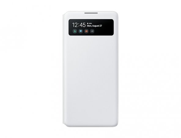 Samsung S10 Lite S-View Kılıf - Beyaz EF-EG770PWEGWW