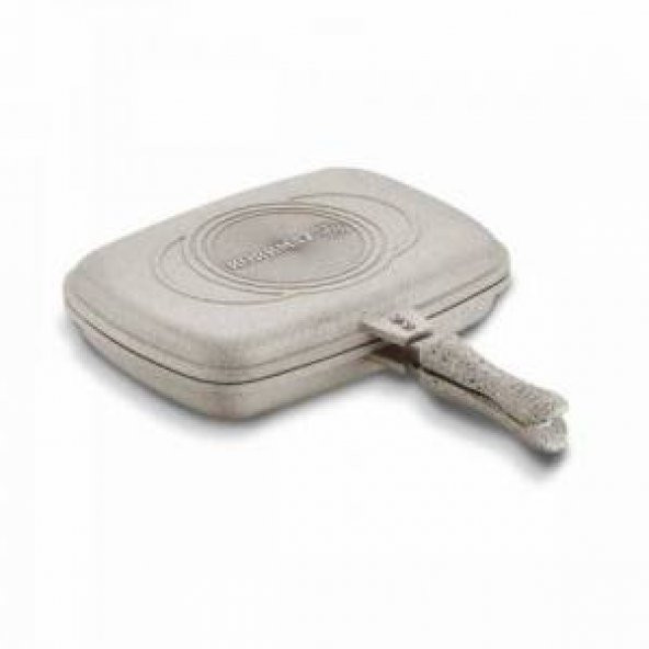 Korkmaz a1469-01 Duplo Kapaklı Bej Tava