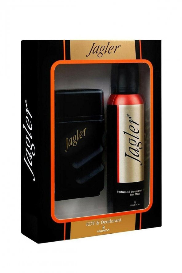 Jagler Edt Erkek Parfümü 50 ml +Jagler Deodorant 100 ml Klasik Set ürün görseli 1