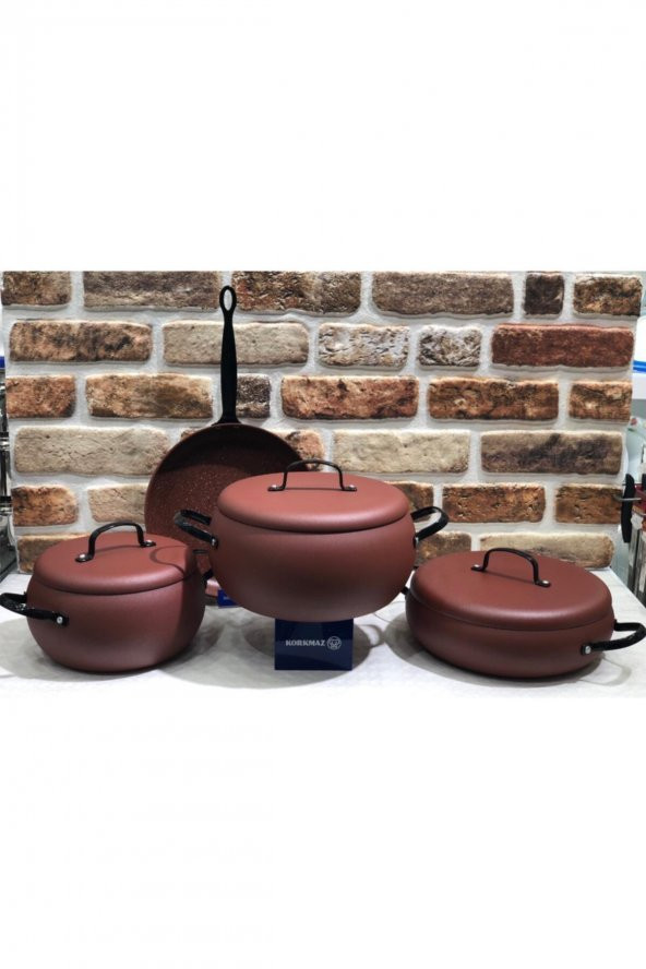 KORKMAZ A2657 ÇÖMLEK TENCERE SETİ - 2