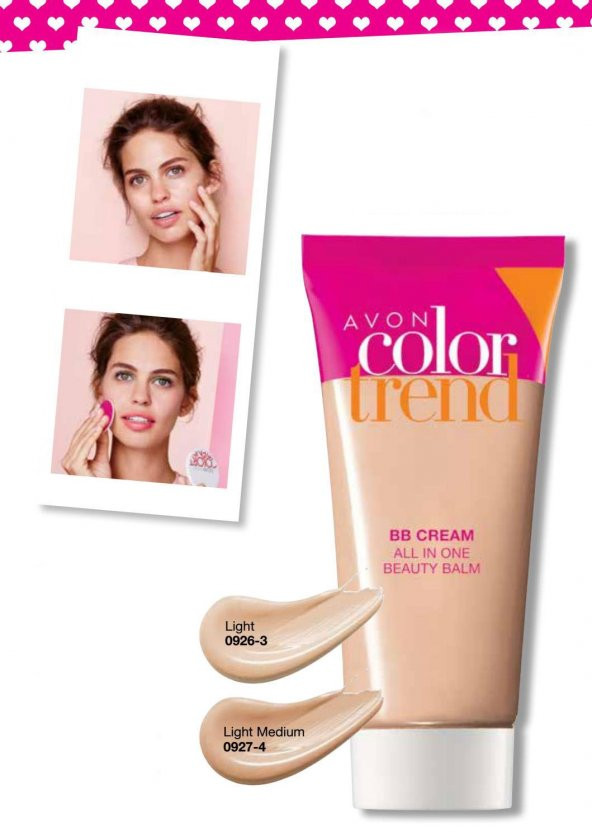 AVON Color Trend BB Krem Light 30 ml Fondöten - 2