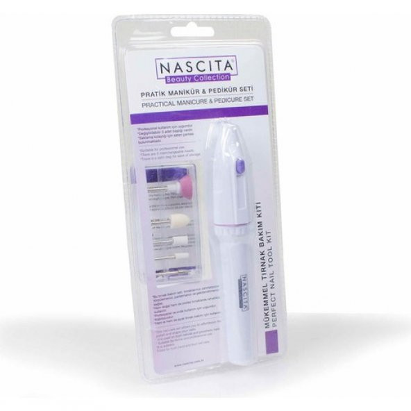 Nascita Pratik Manikür ve Pedikür Seti