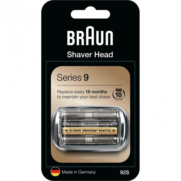 Braun 9 Serisi Tıraş Makinesi Yedek Başlığı 92S
