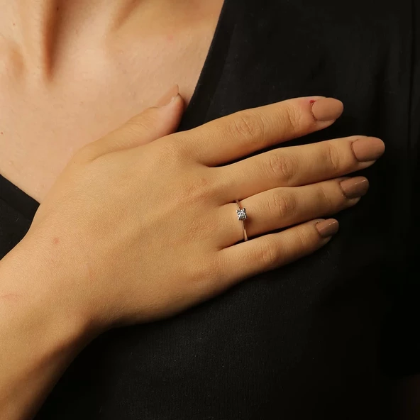 Miracle Tektaş Pırlanta Yüzük ürün görseli 1