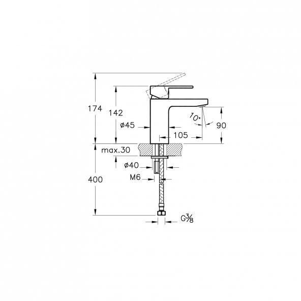 Artema Fold S Lavabo Bataryası A42532 - 2