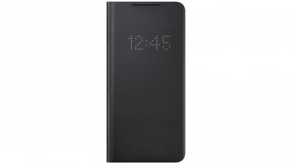 Samsung S21+ Plus Akıllı Led View Kılıf - Siyah EF-NG996PBEGTR