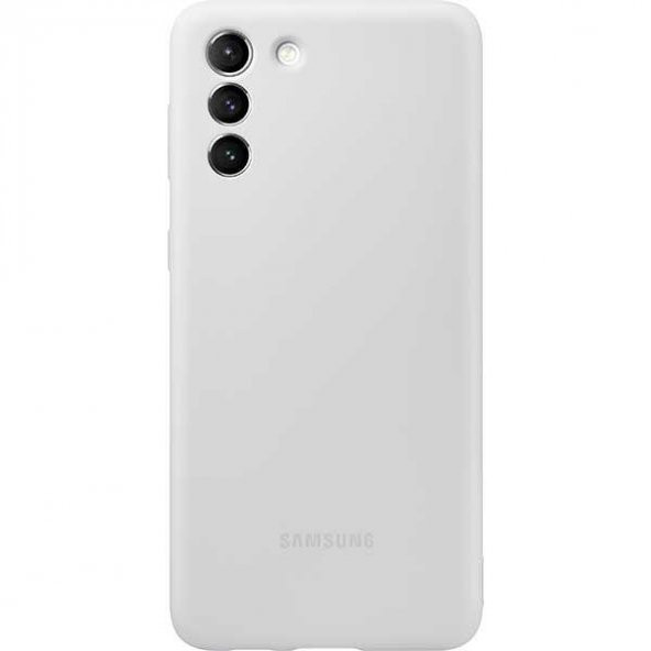 Samsung S21+ Plus Silikon Kılıf - Açık Gri EF-PG996TJEGWW ürün görseli