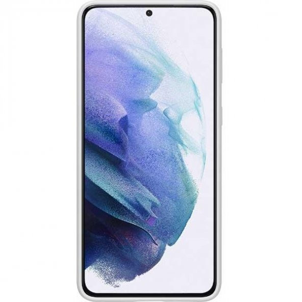Samsung S21+ Plus Silikon Kılıf - Açık Gri EF-PG996TJEGWW - Resim 2