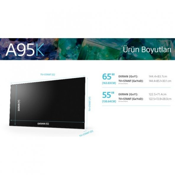 Sony XR-65A95K 65" 164 Ekran 4K Ultra HD Smart OLED Google TV - 2