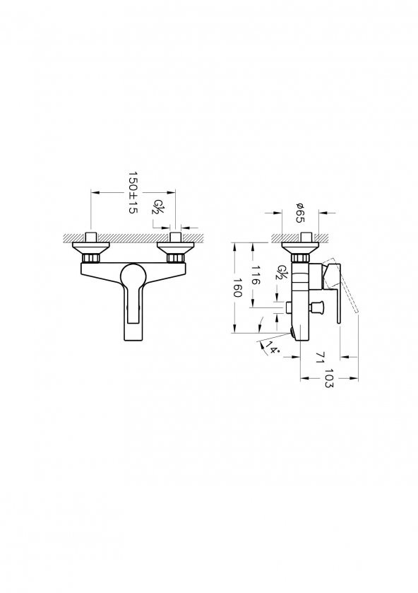 Artema A42535 Fold S Banyo Bataryası - Resim 2