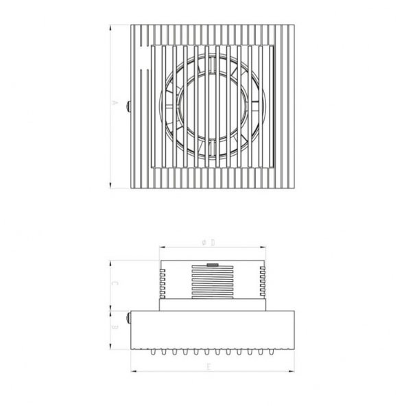 Bahçıvan Ea 1219 I Plastik Fan - 2