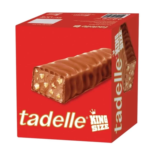 Tadelle King Size Sütlü Çikolata 52g 16 adet