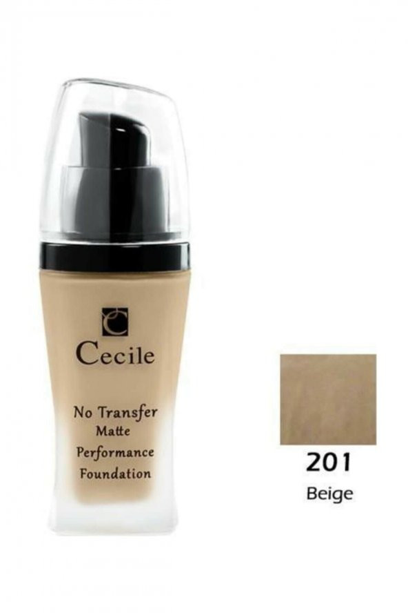 Cecile No Transfer Matte Performance Mat Fondote No: 201